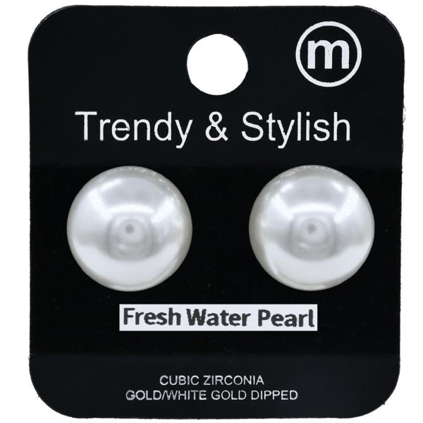 Freshwater Pearl Post Earring
