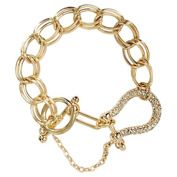 Horsebit Charm Bracelet