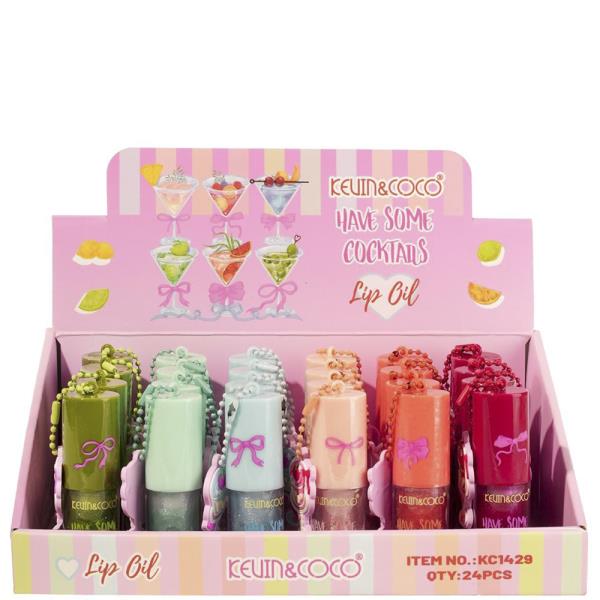 Kevin and Coco Cocktails Lip Oil (24 Units)