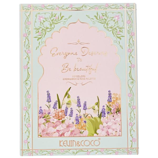 Kevin and Coco 117 Colors Eyeshadow Face Palette