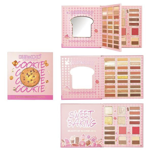 Kevin and Coco Cookie 43 Colors Face Palette