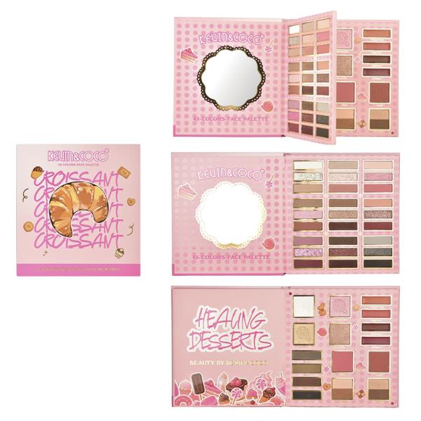 Kevin And Coco Croissant 43 Colors Face Palette