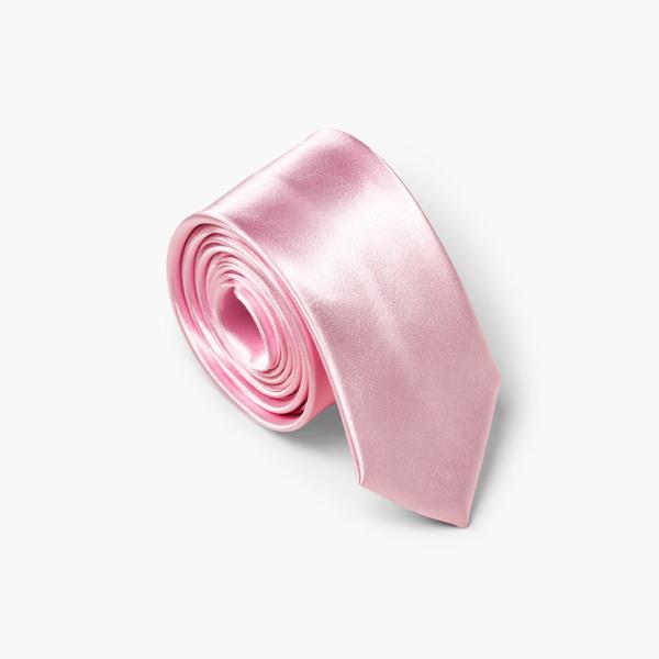 SATIN SOLID CLASSIC NECK TIE