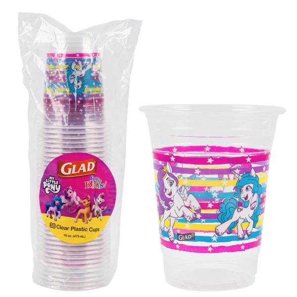 My Little Pony Glad Plastic Cup 36PC