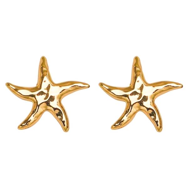 Sea Life Starfish Stud Earring