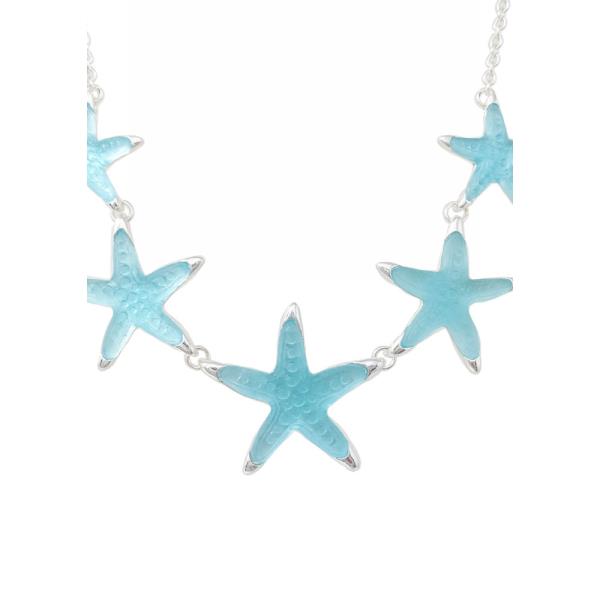 Sealife Seaglass Starfish Necklace