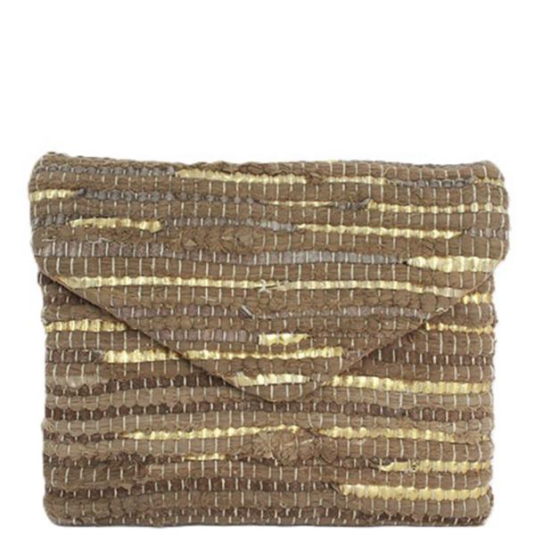Mix Color Decorative Clutch Bag