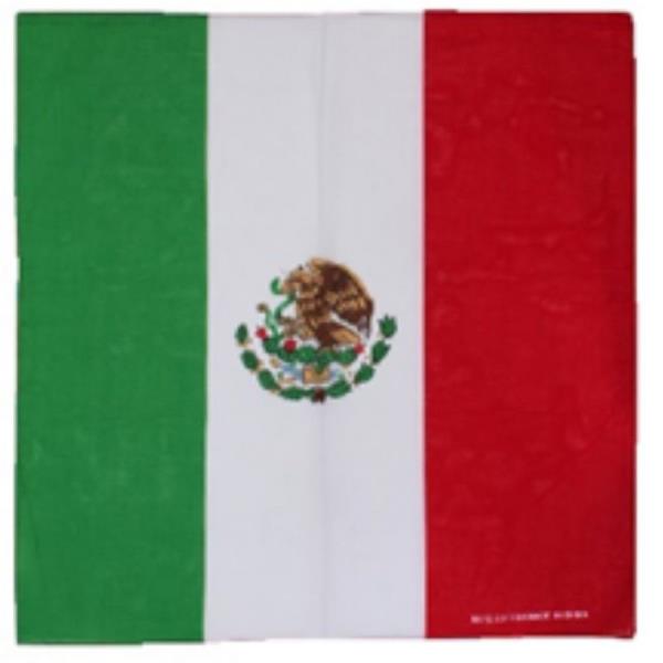 100% Cotton Bandana 22 X 22 in