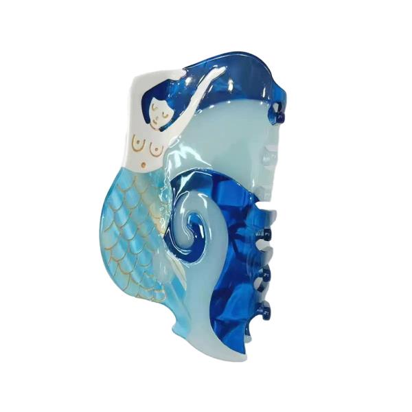 Sealife Mermaid Hair Claw Clip