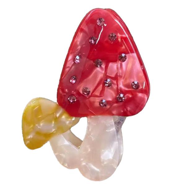 Fruit Mushroom Hair Claw Clip