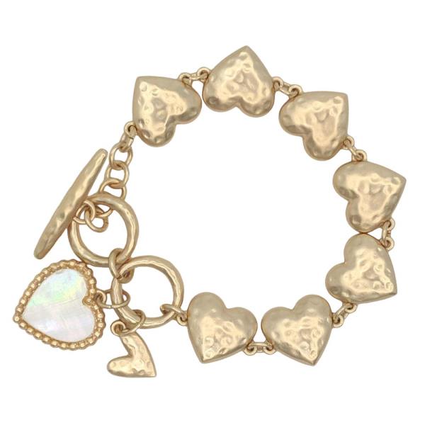 Heart Toggle Bracelet