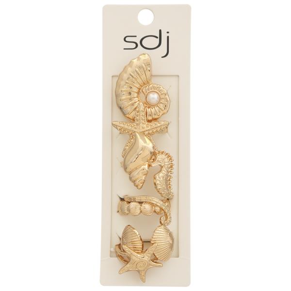 SDJ Sea Life Theme Multi Ring Set