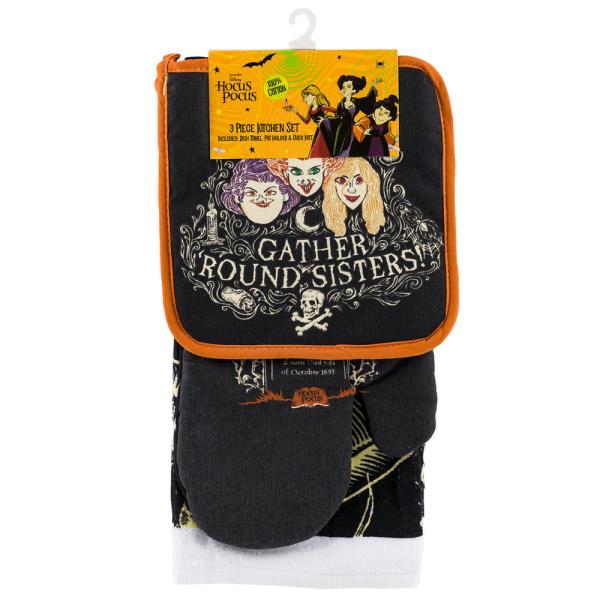 DISNEY HOCUS POCUS 3PC KITCHEN SET