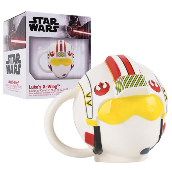 STAR WARS LUKES X WING SCULPTED CERAMIC MUG