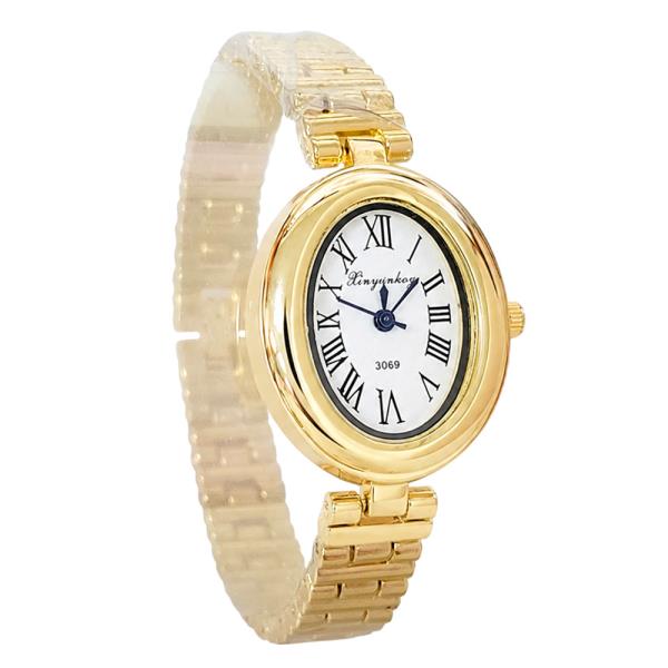 OVAL LINK CHAIN WATCH
