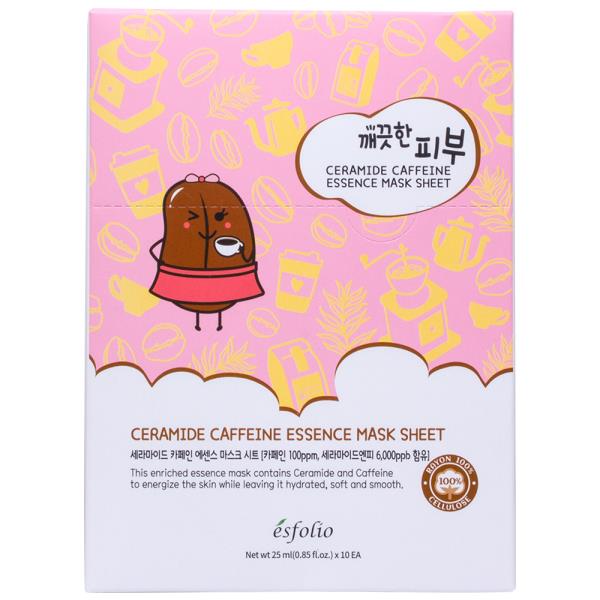 Ceramide Caffeine Essence Mask Sheet 10PC