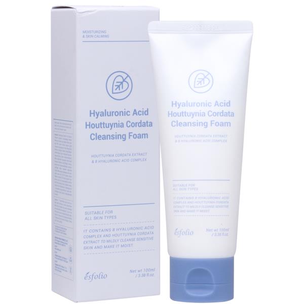 Hyaluronic Acid Houttuynia Cleansing Foam