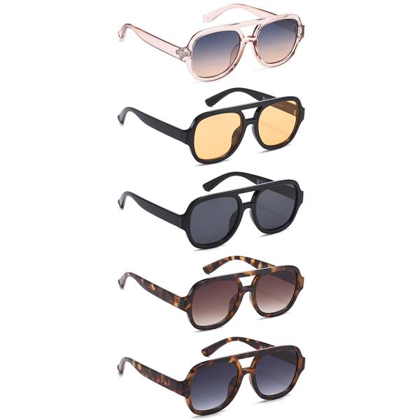 Round Square Sunglasses 1DZ