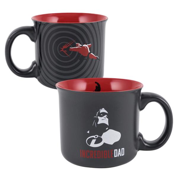 THE INCREDIBLES INCREDIBLE DAD CAMPING CERAMIC MUG
