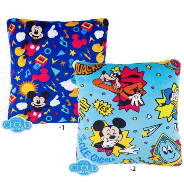 DISNEY Mickey Mouse and Friends Travel Cloud Pillow