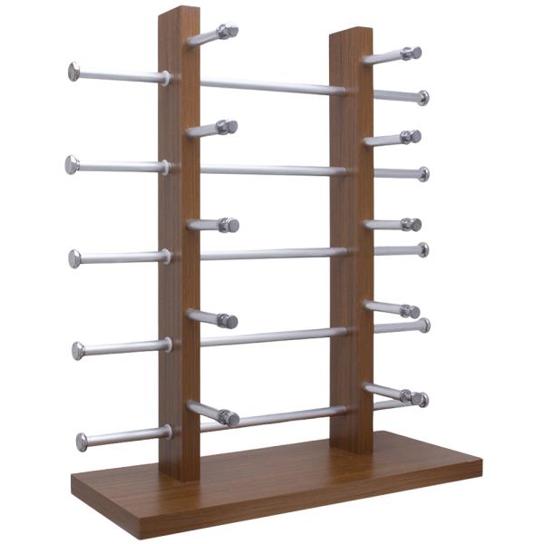 WOODEN SUNGLASSES DISPLAY STAND