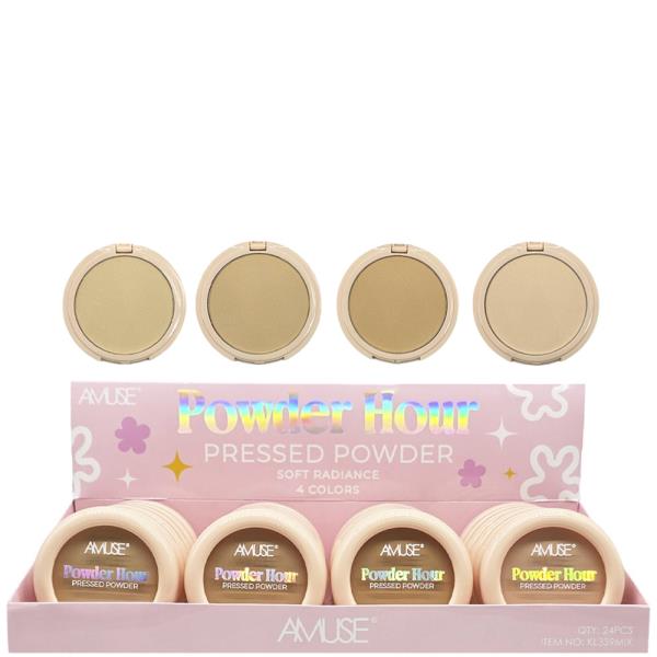 AMUSE POWDER HOUR PRESSED POWDER (24 UNITS)