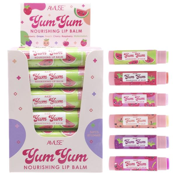 AMUSE YUM YUM NOURISHING LIP BALM (36 UNITS)