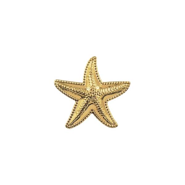 Stainless Steel Starfish Texture Ring