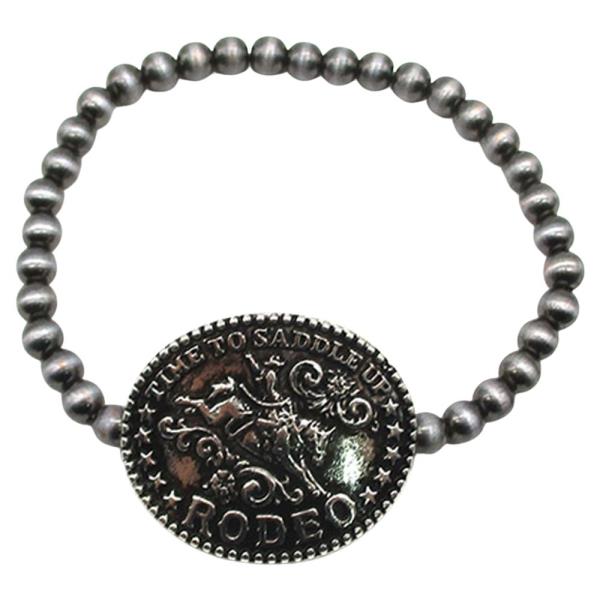 Western Time to Saddle Rodeo Bracelet