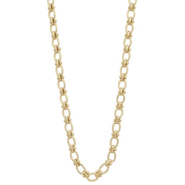 Metal Chain Link Necklace