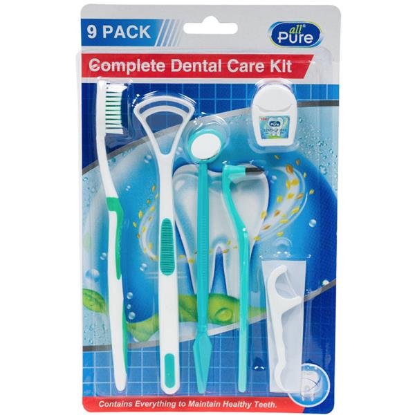 Plastic Dental Kit 9 Pc