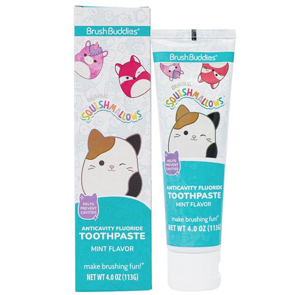 Squishmallows Anticavity Fluoride Toothpaste