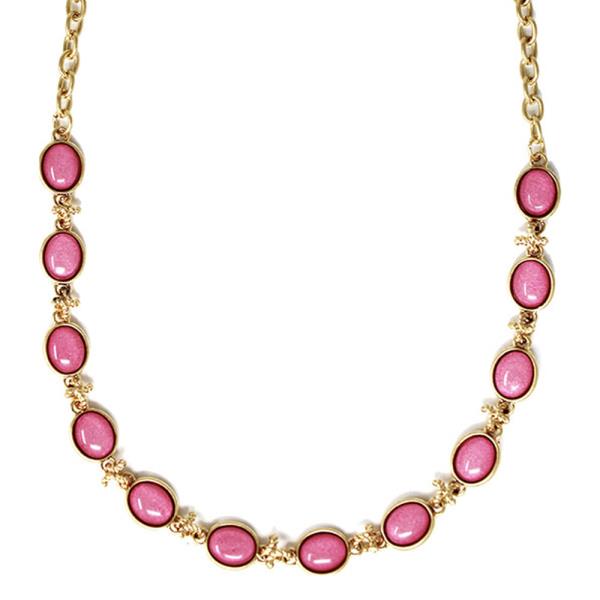 Epoxy Stone Chain Necklace