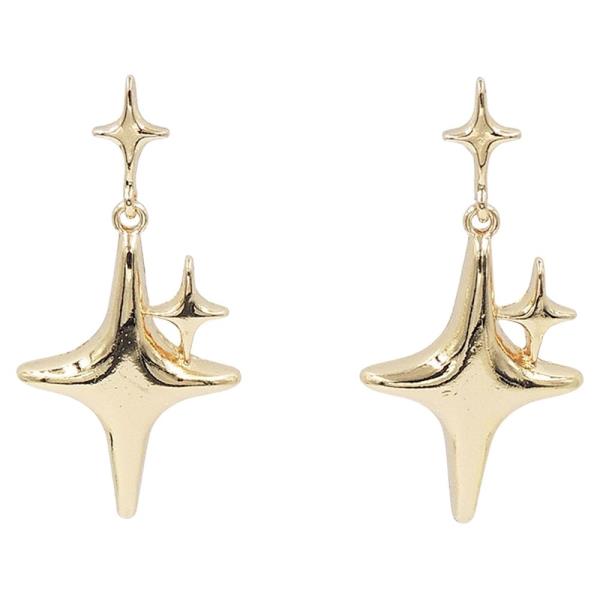 Star Cross Dangle Earring