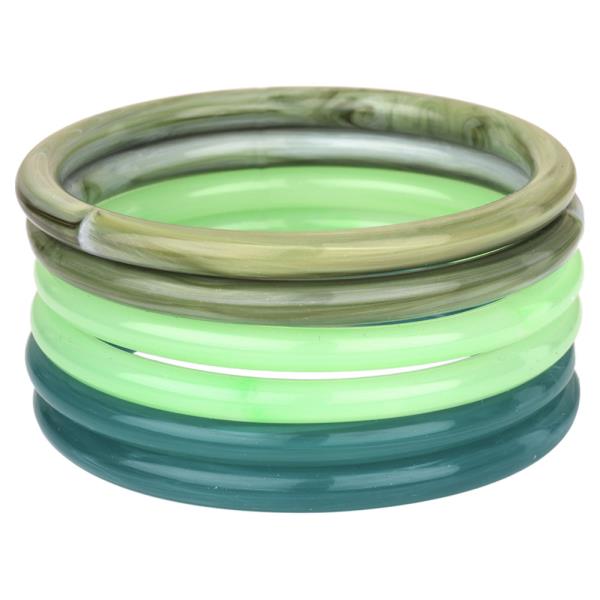 Marble Multi Bangle Bracelet