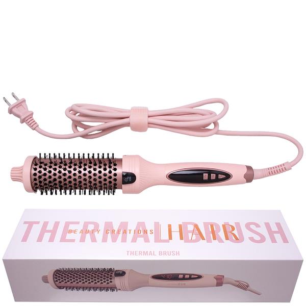BEAUTY CREATIONS PINK THERMAL HAIR BRUSH