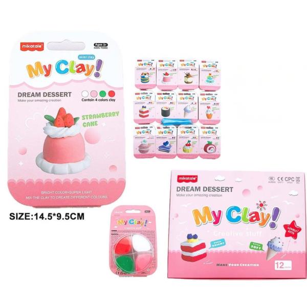 Mini My Clay Dream Dessert (12 Units)