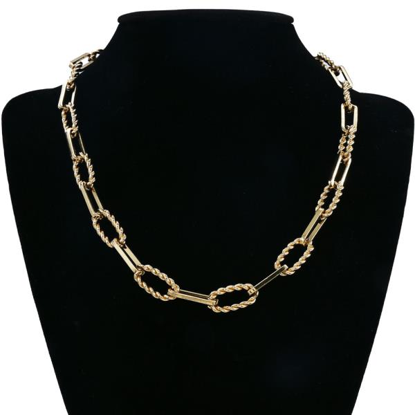 Stainless Steel Infinity Chain Necklace