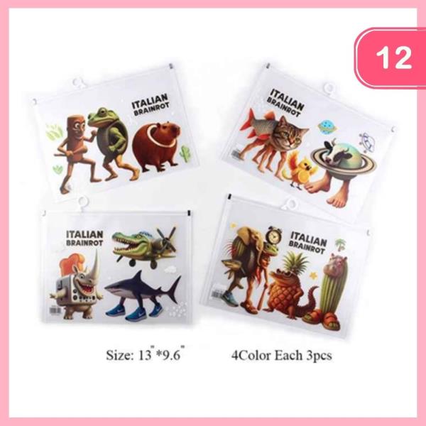 Italian Brain Rot Clear Pouch (12 Units)