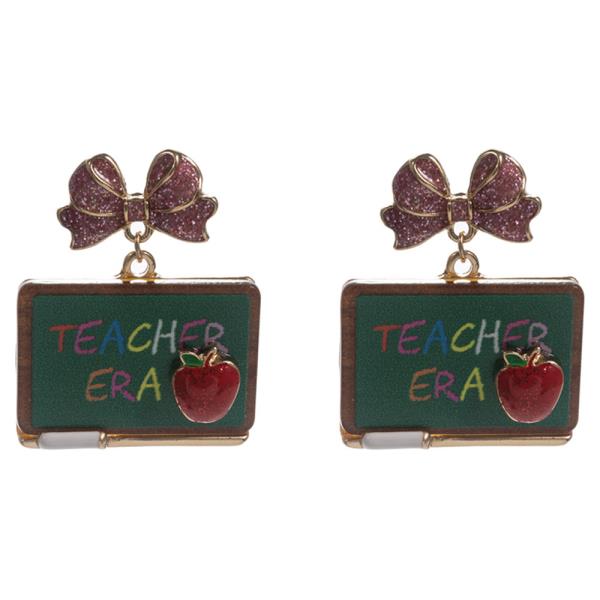Teacher Era Hypoallergenic Titanium Post Earring