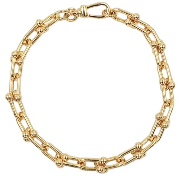 18K Chain Link Bracelet