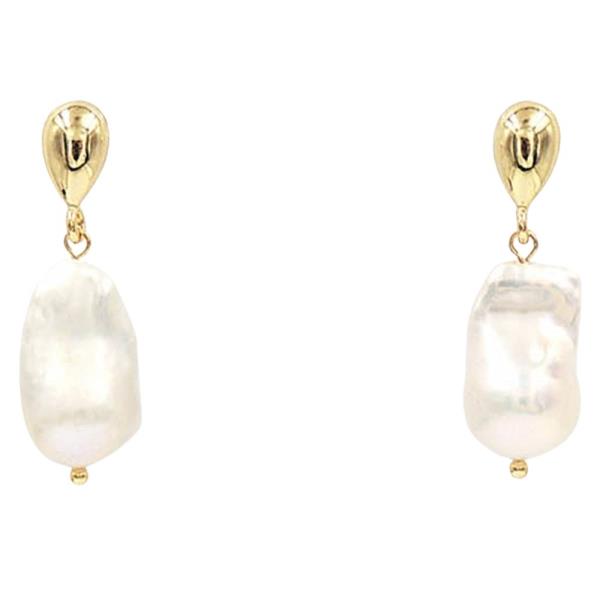 Baroque Pearl Earring