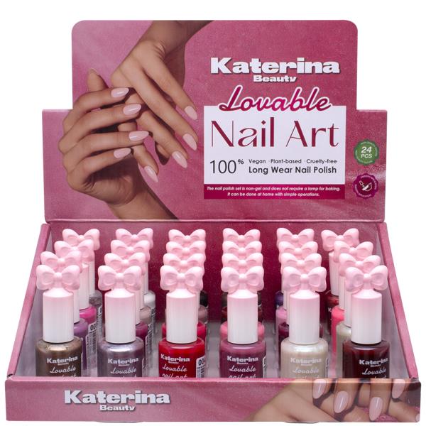 Katerina Beauty Nail Art Polish (24 Units)