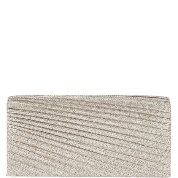 PLEATED EVENING CLUTCH