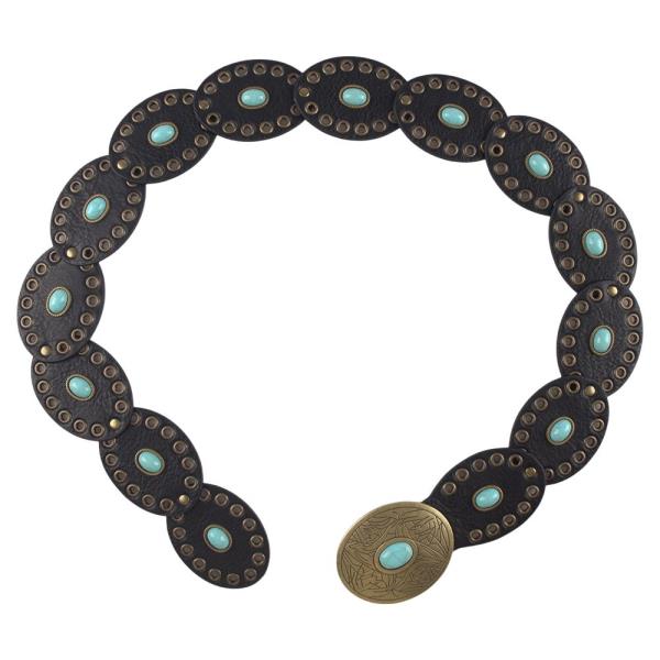 Western TQ Stone Oval Belt