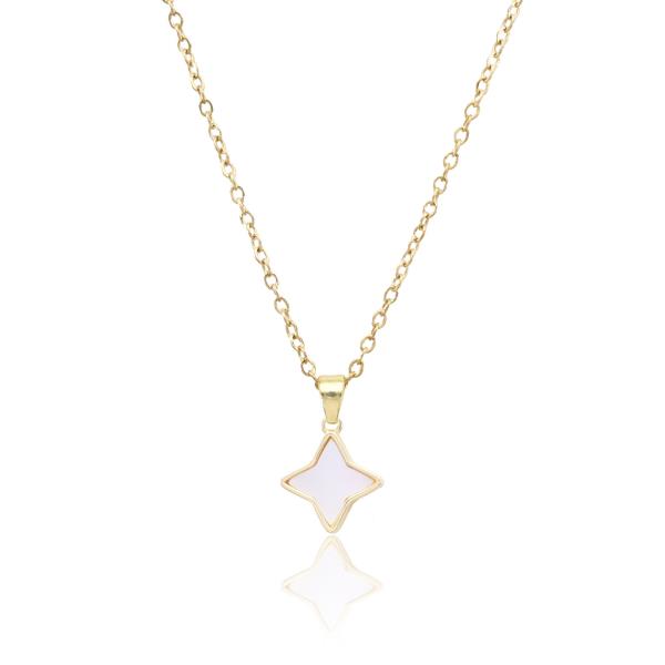 STAR STAINLESS STEEL PENDANT NECKLACE