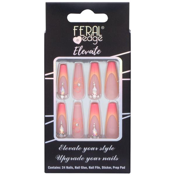 FERAL EDGE DESIGN NAIL DECORATION SET