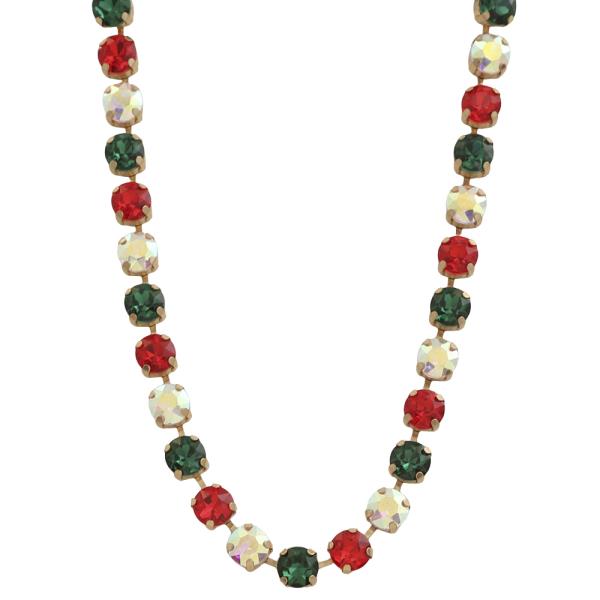 Rhinestone Tennis Necklace