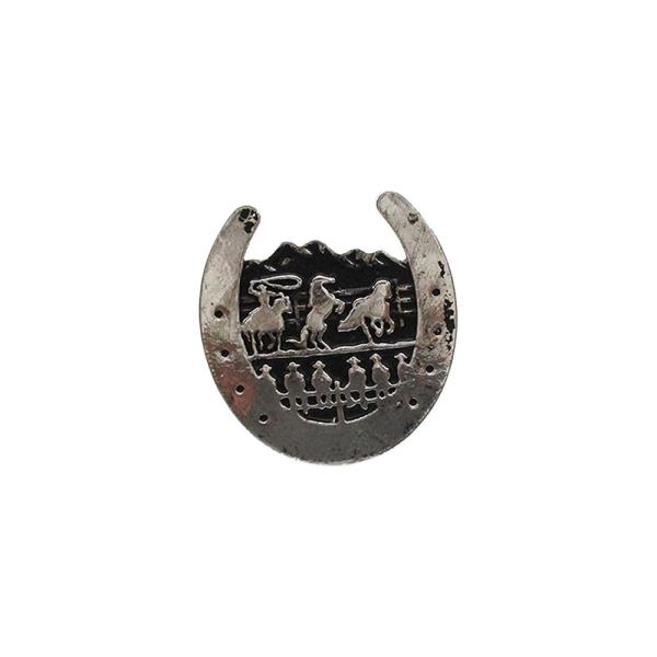 Western Horseshoe Cowboy Cuff Ring