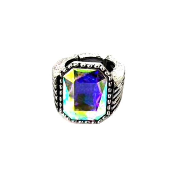 Western Octagon AB Stretch Ring